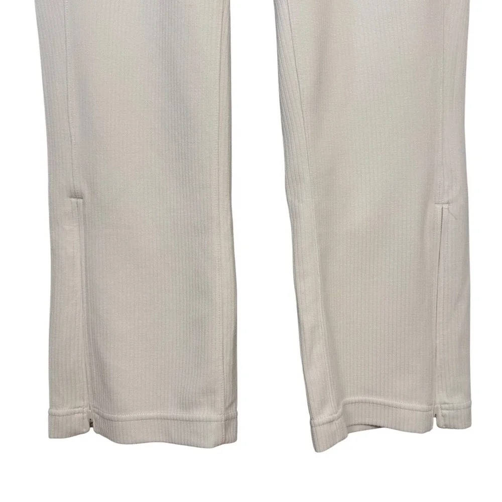 Lululemon Ribbed Softstreme Zip-Leg High-Rise Cropped Pants 25